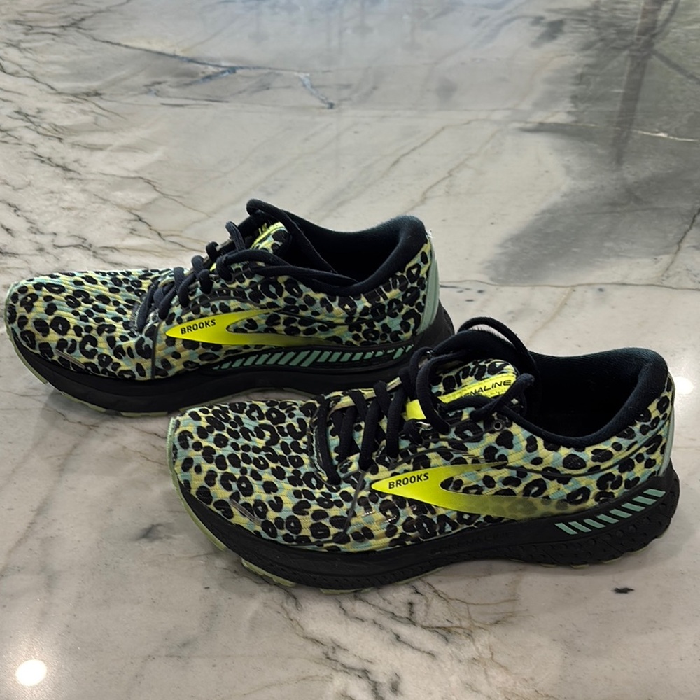 Brooks Adrenaline Wild Print Athletic Shoes
